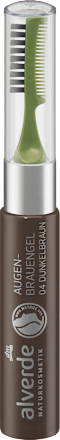 Augenbrauengel 04 Dunkelbraun alverde NATURKOSMETIK