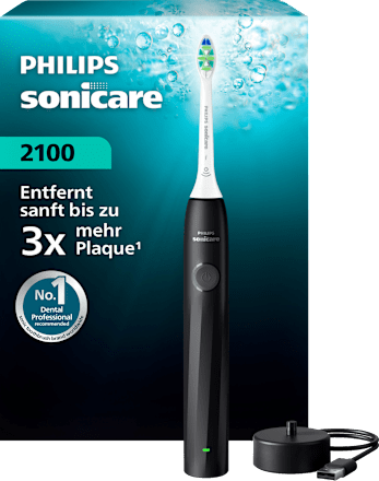 Schallzahnbürste 2100 schwarz Philips Sonicare