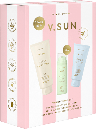 Sonnenschutz Travel Set 3tlg V.SUN