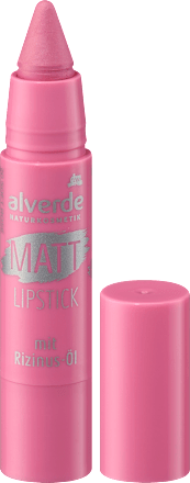 Lippenstift Matt 20 Soft Rosé alverde NATURKOSMETIK