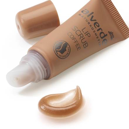 Exfoliantul de buze Coffee alverde NATURKOSMETIK