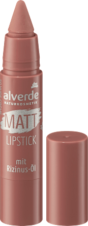 matná rtěnka 50 Nude Crème alverde NATURKOSMETIK