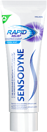 zubní pasta Rapid Relief Cool Mint SENSODYNE