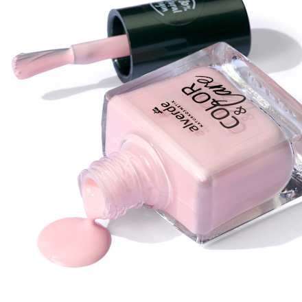 Лак за нокти Color & Care - № 90 Milky Rose alverde NATURKOSMETIK