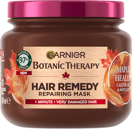 Маска за слаба коса Hair Remedy Ricin Oil&Almond GARNIER BOTANIC THERAPY