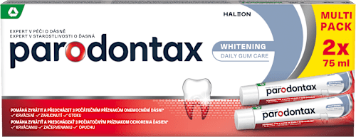 zubní pasta Whitening 2x75 ml parodontax