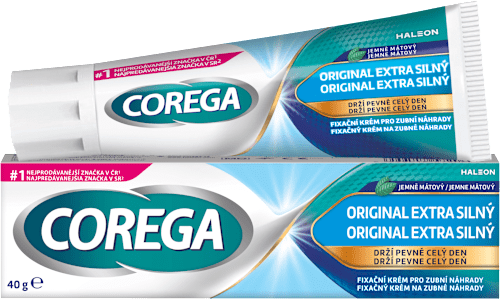 fixační krém na zubní náhrady Original extra silný COREGA