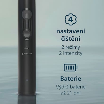 sonický elektrický zubní kartáček 4100 HX4041/52, černý Philips Sonicare