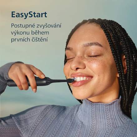 sonický elektrický zubní kartáček 4100 HX4041/52, černý Philips Sonicare