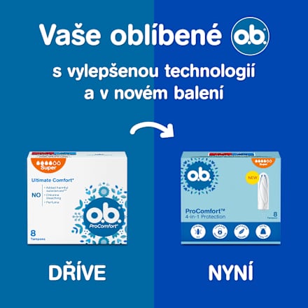 ProComfort tampony super o.b.