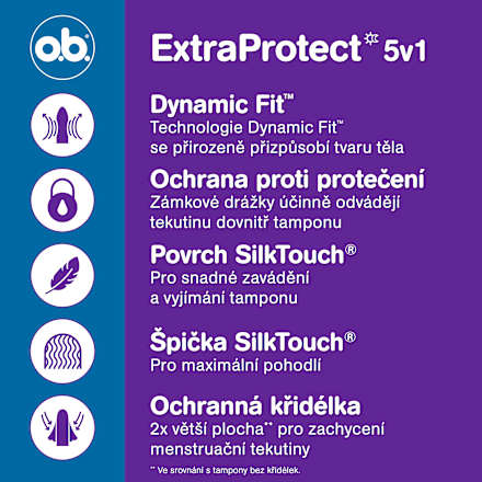 ExtraProtect tampony normal o.b.