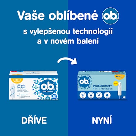 ProComfort tampony normal o.b.