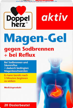 aktiv Magen-Gel gegen Sodbrennen Beutel Doppelherz