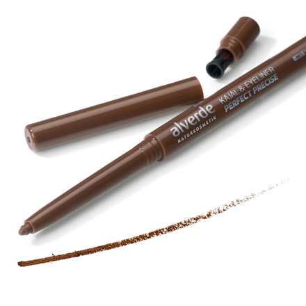 Kajal Eyeliner Perfect Precise 03 Brown  alverde NATURKOSMETIK