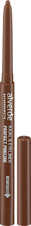 Szemceruza és szemhéjtus, Perfect Precise - Nr. 03 Brown alverde NATURKOSMETIK