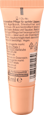 Maska za usne Apricot alverde NATURKOSMETIK
