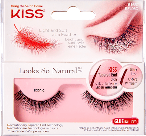 umělé řasy Looks So Natural Iconic KISS