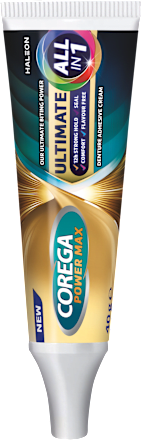 fixační krém na zubní náhrady Power Max Ultimate All in 1 COREGA