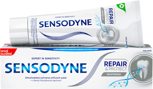 zubní pasta Repair & Protect Whitening SENSODYNE