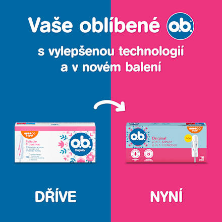 Original tampony super o.b.