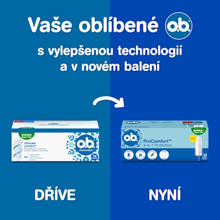 ProComfort tampony super plus o.b.