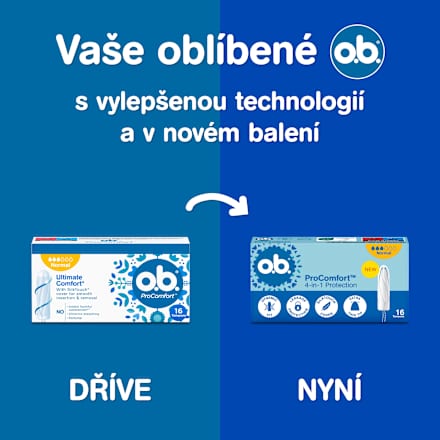 ProComfort tampony normal o.b.