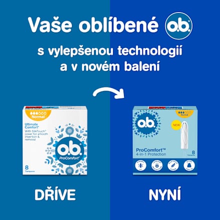 ProComfort tampony normal o.b.