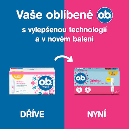 Original tampony normal o.b.