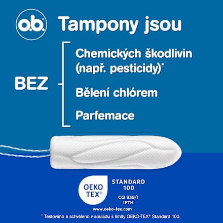 ProComfort tampony normal o.b.