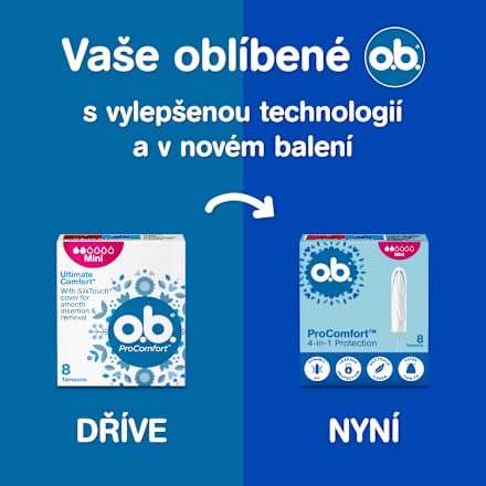 ProComfort tampony mini o.b.
