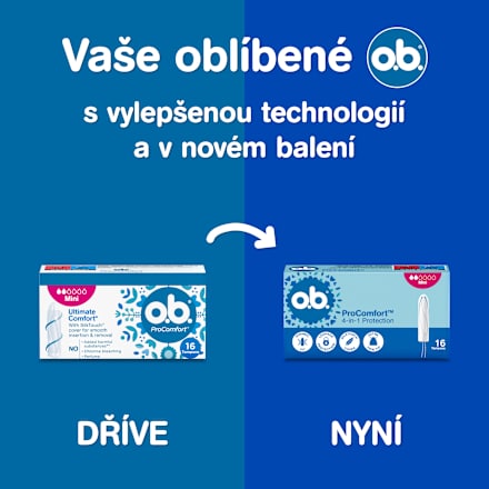 ProComfort tampony mini o.b.