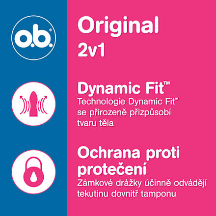 Original tampony normal o.b.