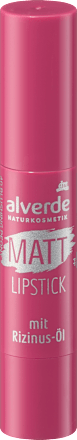 Matný rúž 40 Blushing Peony alverde NATURKOSMETIK