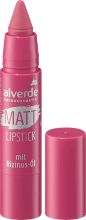 Lippenstift Matt 40 Blushing Peony alverde NATURKOSMETIK