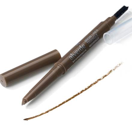 Augenbrauenstift Triangle Waterproof 06 Espresso  alverde NATURKOSMETIK