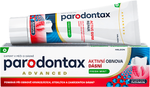 zubní pasta Aktivní obnova dásní Fresh Mint parodontax