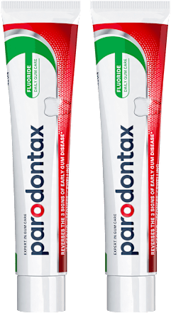 zubní pasta Fluoride 2x75 ml parodontax