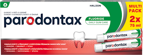 zubní pasta Fluoride 2x75 ml parodontax