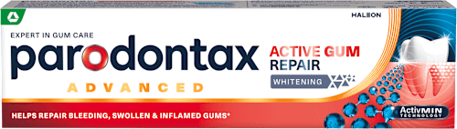 zubní pasta Advanced Whitening Active Gum Repair parodontax