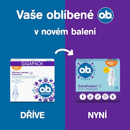 ExtraProtect tampony super  o.b.