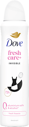 Dámsky dezodorant v spreji Fresh Care+ Invisible Fresh Freesia Dove
