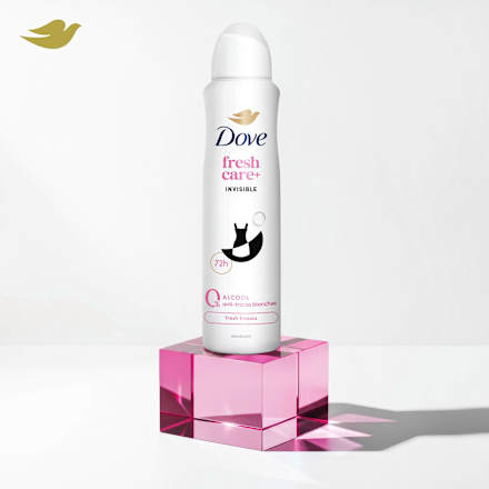 Dámsky dezodorant v spreji Fresh Care+ Invisible Fresh Freesia Dove