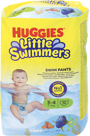 Costumini usa e getta taglia 3-4 (7-15 kg) Huggies Little Swimmers