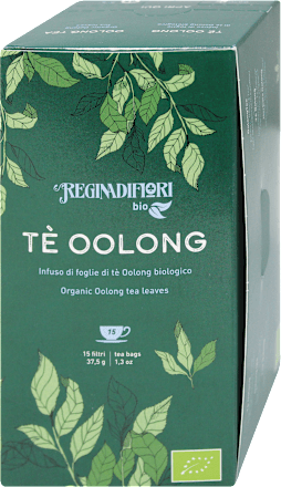 Infuso di foglie di tè Oolong BIO REGINADIFIORI