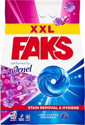 Deterdžent za pranje rublja – s mirisom Ornela, 60 pranja FAKS