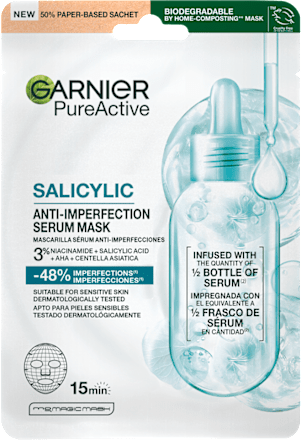 Mască de față anti-imperfecțiuni GARNIER PureActive