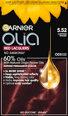Боя за коса без амоняк, Nr. 5.52 Luscious Malbec GARNIER olia