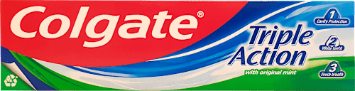 Pastă de dinți Triple Action Colgate