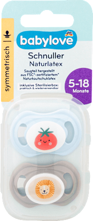 Simetrična tolažilna duda iz naravnega lateksa, 5-8m babylove nature