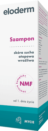 Szampon do włosów i skóry głowy od 1. dnia życia eloderm